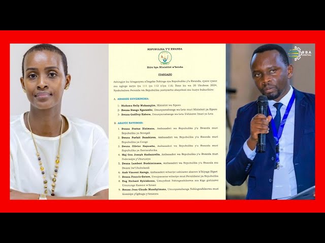 ⁣Perezida Kagame yakoze impinduka muri Guverinoma