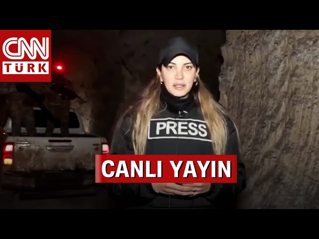 ⁣CNN TÜRK PKK Tüneline Araçla Girdi! #CANLI