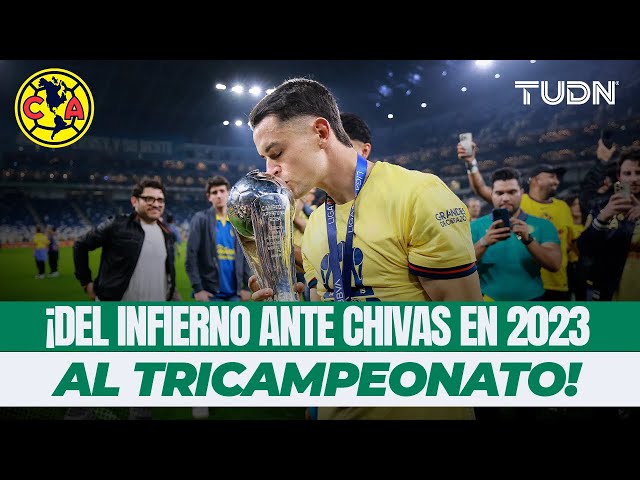 ⁣¡Álvaro Fidalgo: de cargar con una eliminación ante Chivas a tricampeón! ¡Historia de éxito! | TUDN