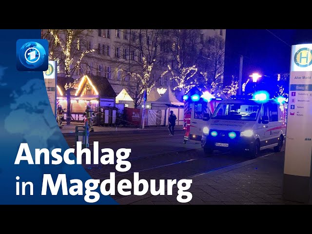 ⁣Anschlag in Magdeburg | tagesthemen extra 21:30 Uhr, 20.12.2024