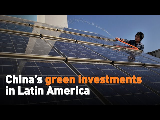 ⁣China’s green investments in Latin America