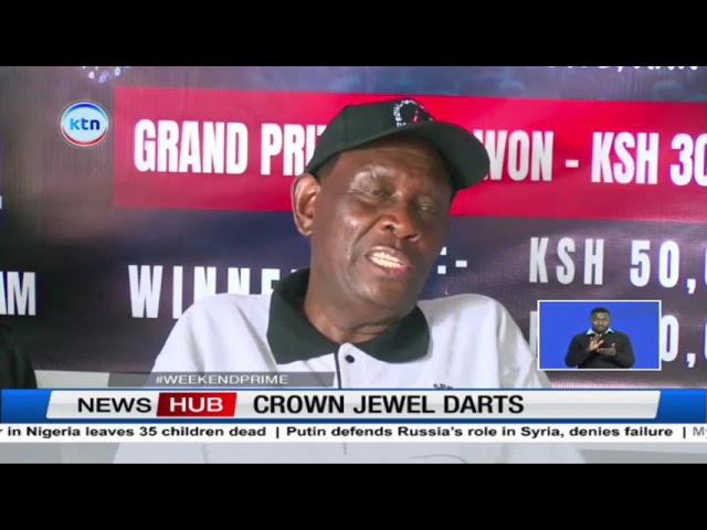 ⁣Over 200 players coñverge for the Crown Jewel Darts championship in Nakuru