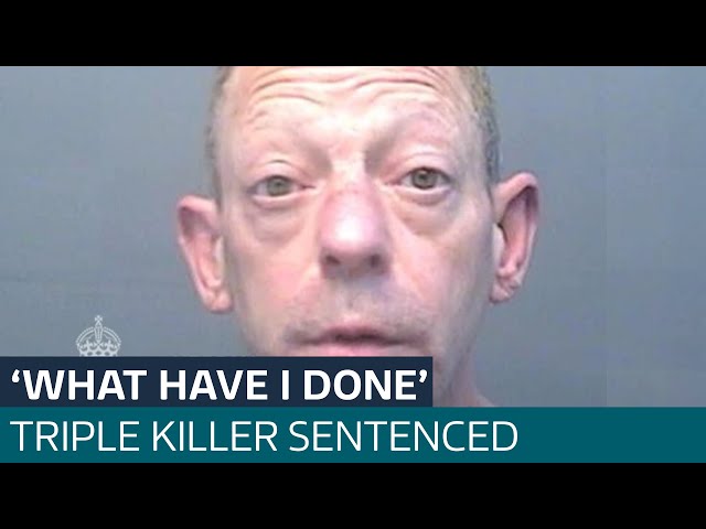 ⁣Whole life order for double killer who murdered again after release from jail | ITV News