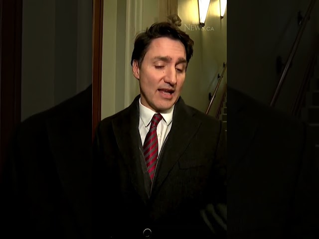 ⁣Justin Trudeau on if he will step down as prime minister