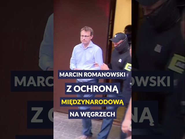 ⁣Marcin Romanowski z ochroną międzynarodową na Węgrzech | 19.30 SHORT | 20.12.2024