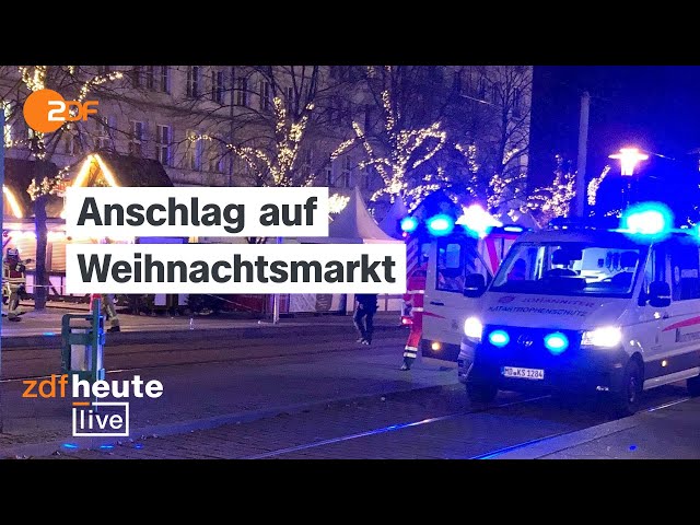 ⁣Autofahrer fährt in Menschengruppe auf Magdeburger Weihnachtsmarkt – was ist passiert?