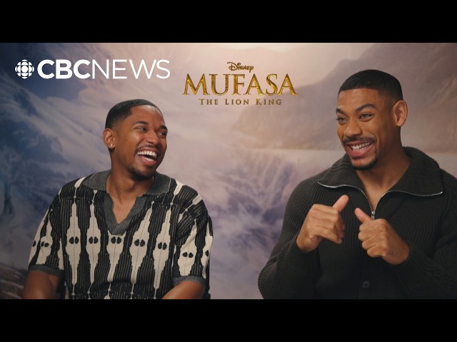 ⁣Chatting with the stars of Mufasa: The Lion King