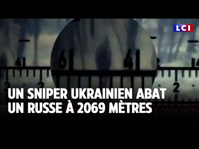 ⁣Un sniper ukrainien abat un russe à 2069 mètres｜LCI