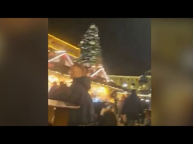 ⁣At least 2 killed, 68 hurt after car plows into Christmas market in Magdeburg, Germany