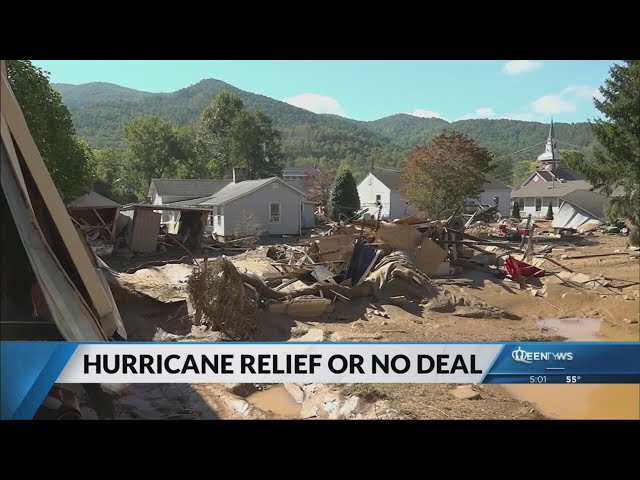 ⁣Senator says it was 'ridiculous' that WNC has waited so long for relief