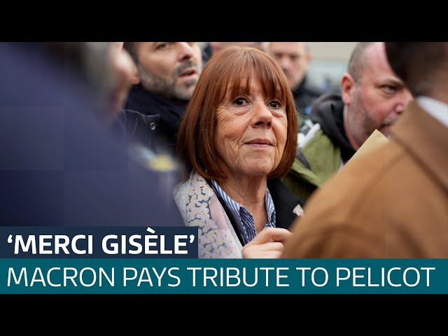 ⁣Tributes are being paid to 72-year-old Gisele Pelicot for her 'courage' | ITV News