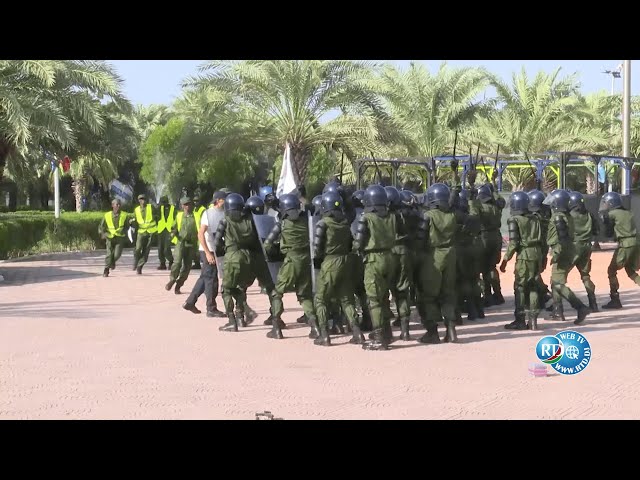 ⁣Police Nationale/ Cérémonie de fin de formation de la 21è promotion de policiers somaliens.