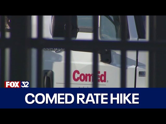 ⁣$606 million rate hike approved for ComEd customers