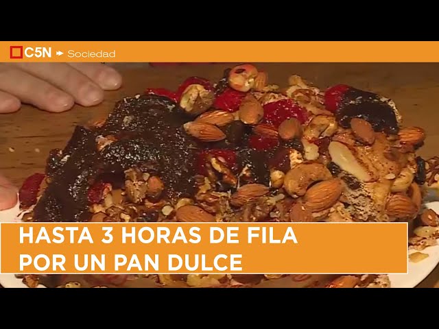 ⁣C5N en MONSERRAT: LARGAS filas por el PAN DULCE más BUSCADO