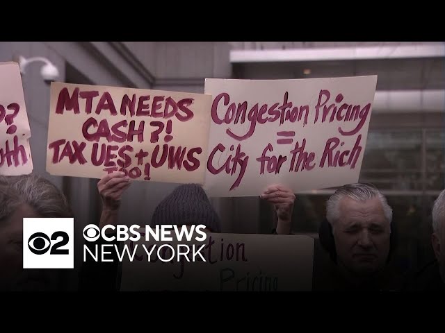 ⁣NYC congestion pricing could be delayed again by court battle