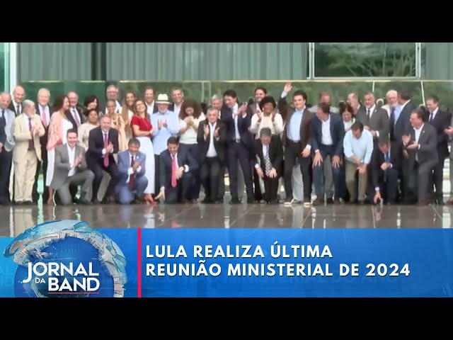 ⁣Lula realiza última reunião ministerial de 2024 | Jornal da Band