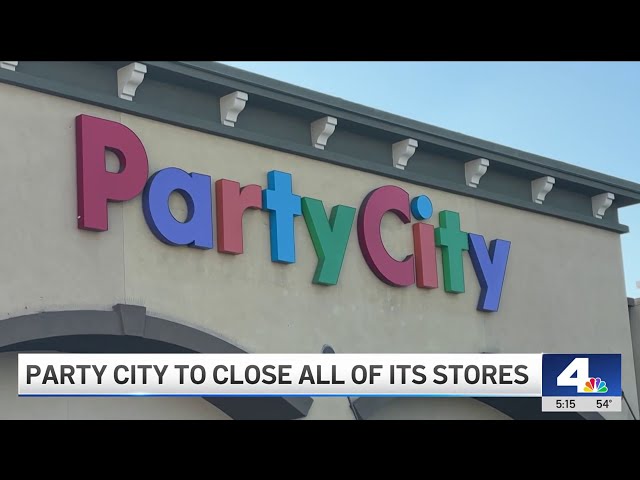 ⁣Party City to close all of its stores across the country