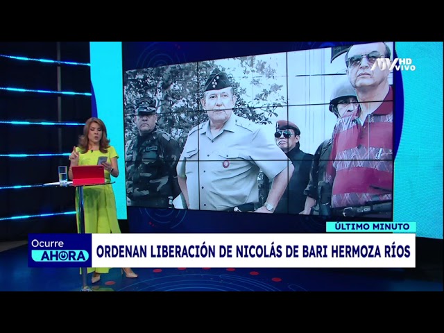 ⁣TC ordena liberación de Nicolás de Bari Hermoza Ríos por razones humanitarias