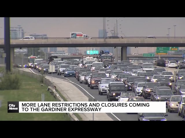 ⁣Gardiner Expressway construction moves to next phase early for critical bridge repairs