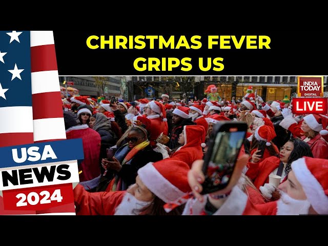 ⁣Christmas Celebrations In US LIVE | Christmas Season 2024 | US Top News Today