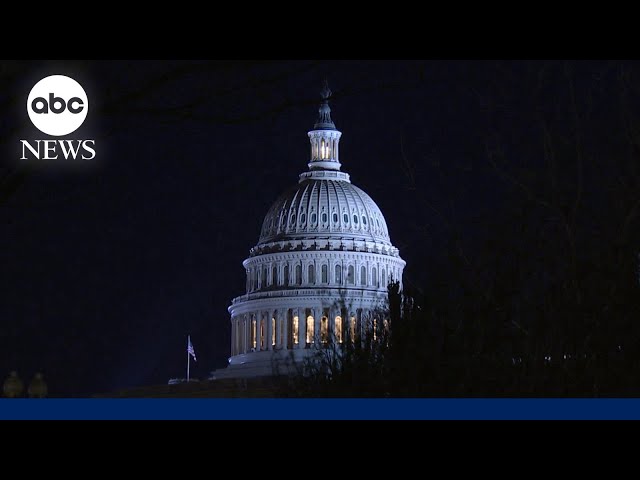 ⁣House votes to avert government shutdown, passing new funding bill