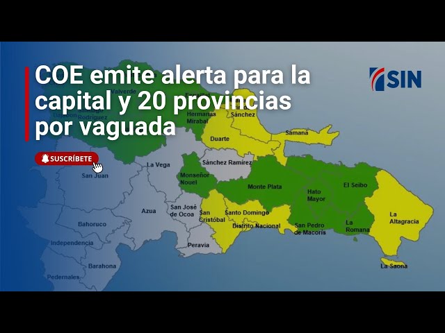 ⁣Provincias en alerta por vaguada| Noticias SIN #EmisiónEstelar: 20/12/2024