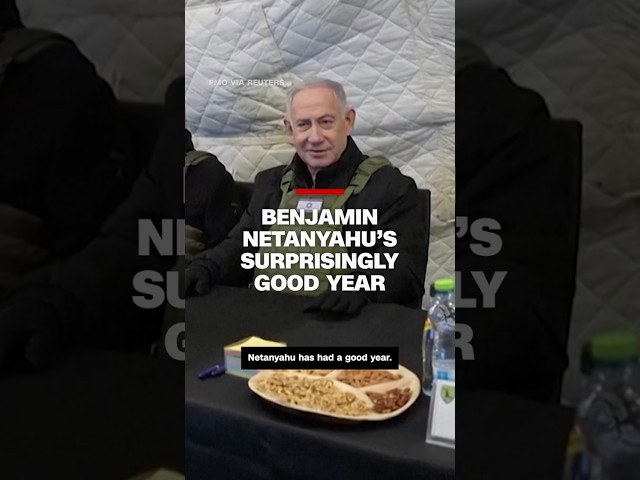 ⁣Benjamin Netanyahu’s surprisingly good year