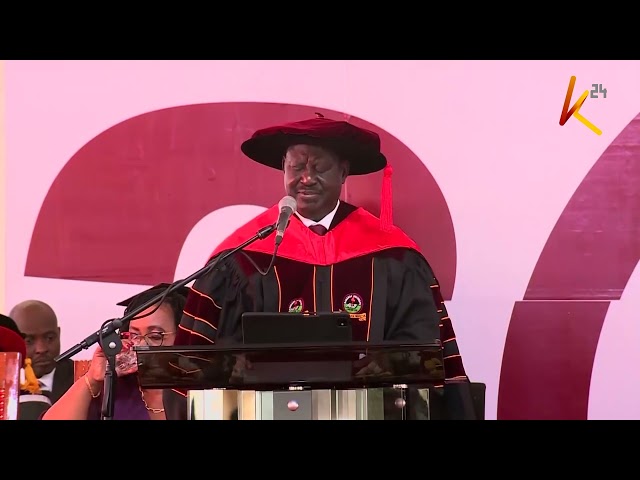 ⁣201224_K24_7PM_ PKG_ RAILA ON YOUTH AT KABARAK GRADUATION_MUMBI