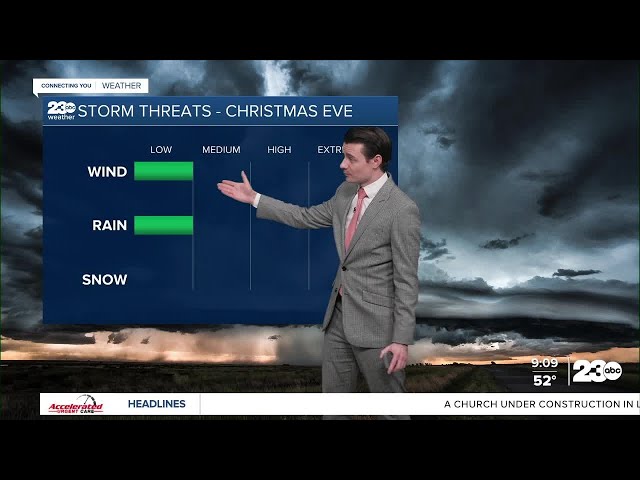 ⁣23ABC Evening weather update December 20, 2024