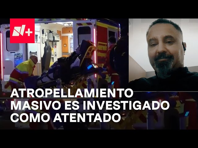 ⁣Investigan como atentado el atropellamiento masivo que dejó 2 muertos en Alemania - En Punto