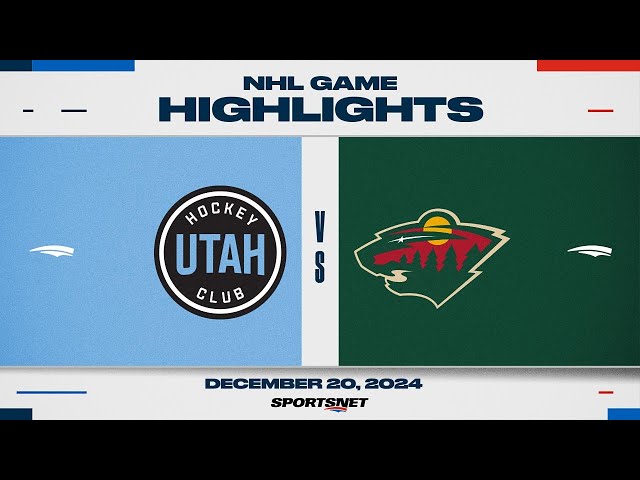 ⁣NHL Highlights | Hockey Club vs. Wild - December 20, 2024