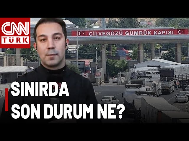 ⁣Cilvegözü Sınır Kapısında Yoğunluk! Suriyeliler Dönüyor, CNN TÜRK Sınırda