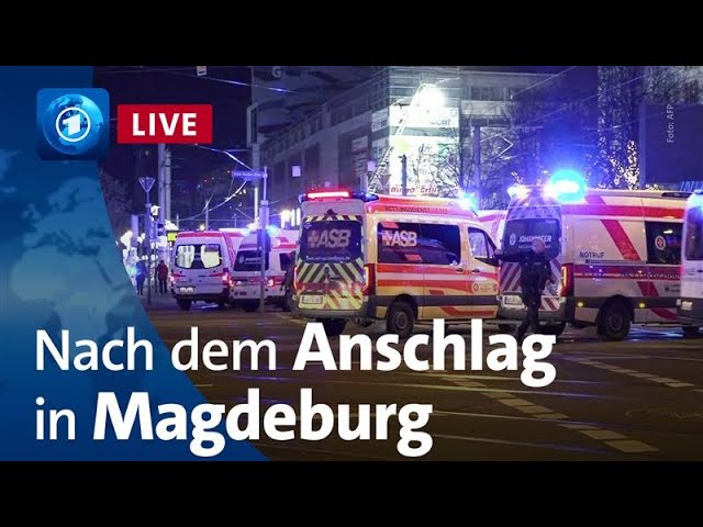 ⁣Nach dem Anschlag auf den Magdeburger Weihnachtsmarkt | tagesschau24-Sondersendung