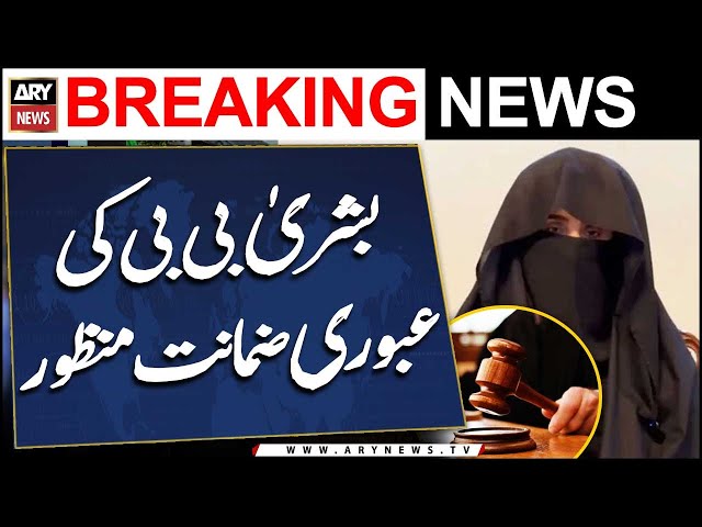 ⁣Bushra Bibi granted interim bail in 32 terrorism cases