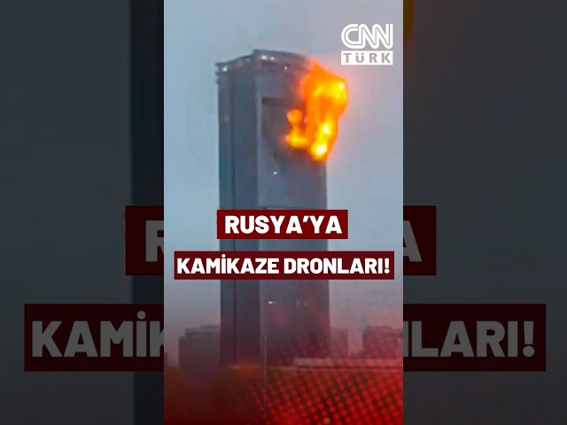 Rusya'yı Kamikaze Dronlarıyla Vurdular! Rus Basını Saldırıyı Ukrayna'nın Yaptığını Öne Sür