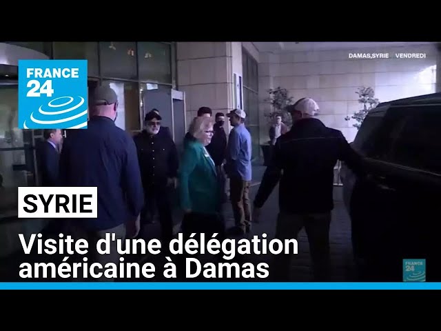 ⁣Syrie : visite d'une délégation américaine à Damas • FRANCE 24