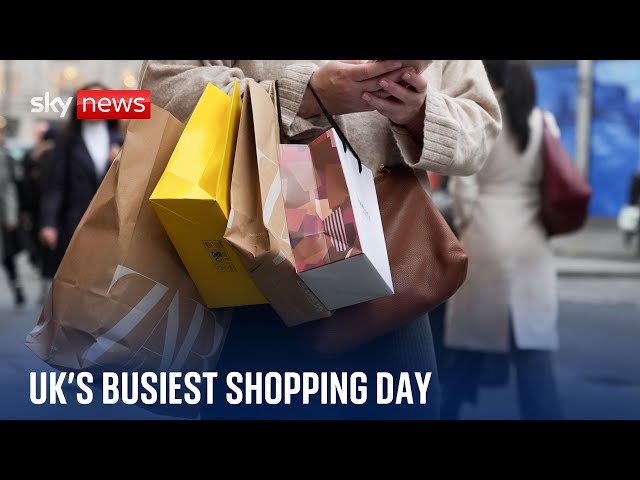 ⁣UK braces for busiest shopping day with over 30-million expected to go into stores