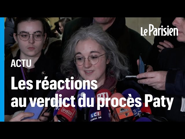 ⁣Procès Samuel Paty : « Entendre le mot "coupable", c'est ça dont j'avais besoin 