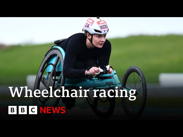 ⁣Paralympic athlete spearheads new aerodynamics research to improve wheelchair racing | BBC News