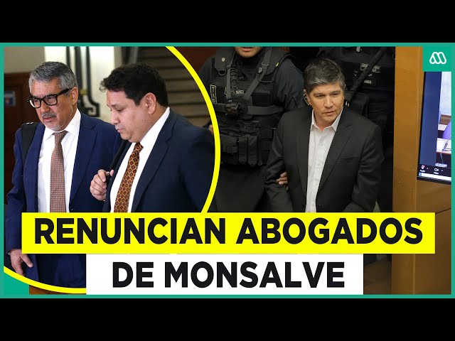 ⁣Quiebre en la defensa de Monsalve: Renuncia equipo jurídico completo del ex subsecretario