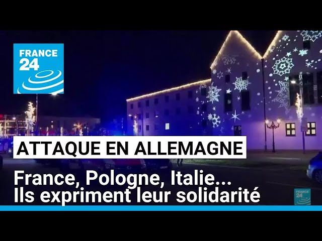 ⁣Attaque en Allemagne : quelles réactions à l'international ? • FRANCE 24