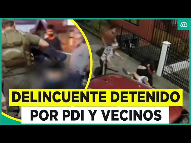 ⁣No sabían que sus víctimas eran una pareja de PDI: Delincuentes detenidos en robo frustrado