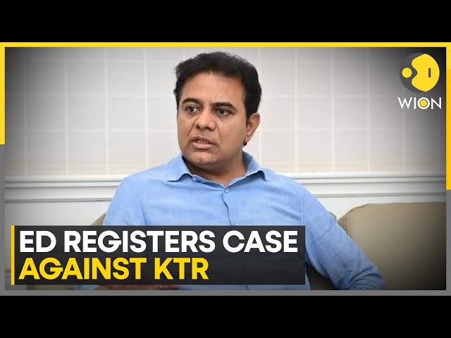 ⁣ED Registers Case Against Former Telangana Minister K.T. Rama Rao