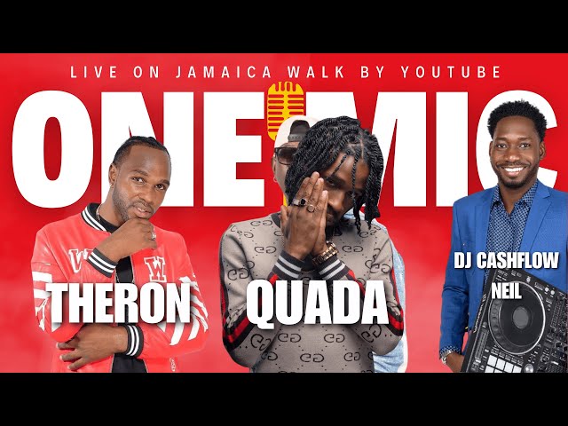 ⁣✓⃝ ONE MIC Live Performance | THERON | QUADA With DJ Cashflow Neil LIVE