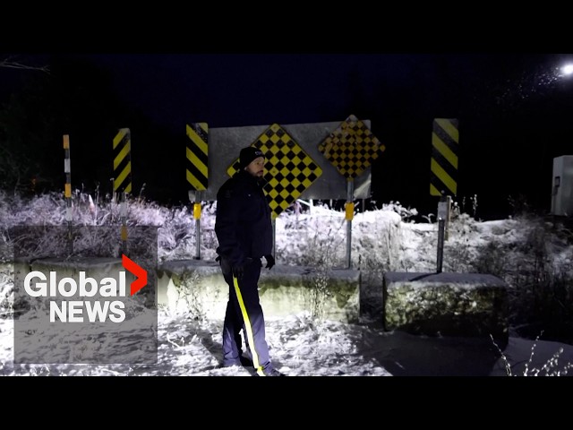 ⁣RCMP says they couldn’t stop migrants crossing from the US “even if we were everywhere”