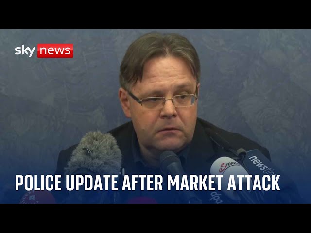 ⁣Police and prosecutors hold news conference after German Christmas market attack - Watch live