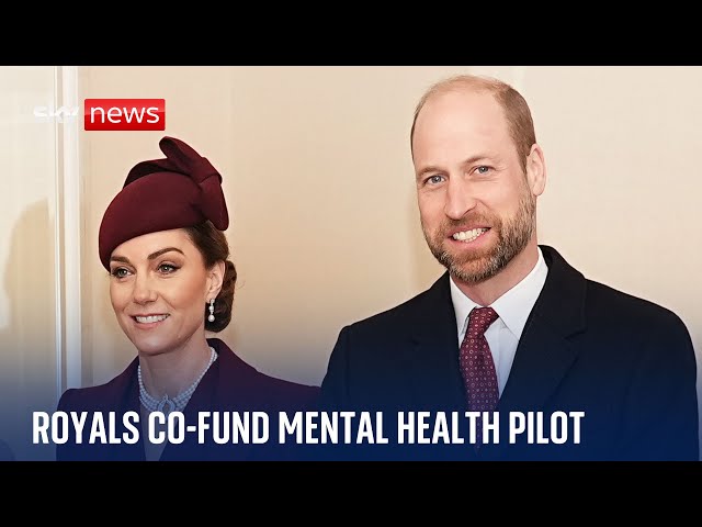 ⁣Prince and Princess of Wales announce mental health support system