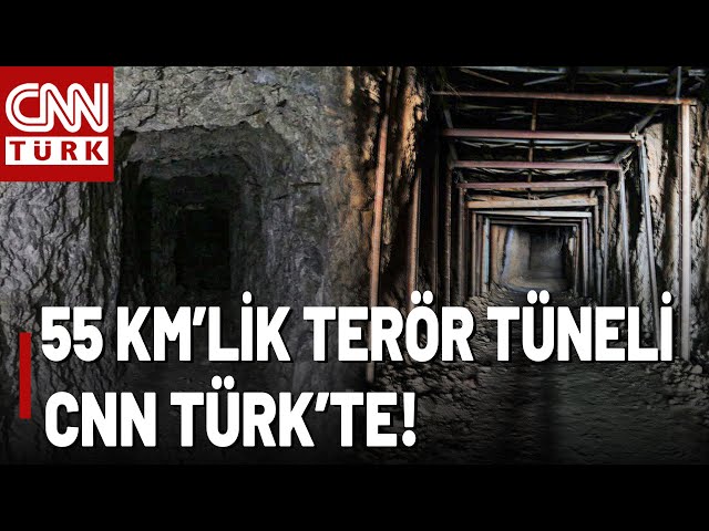 ⁣Araç Dahi Geçiyor! Terörden Temizlenen Münbiç'teki 55 KM'lik Tünel CNN TÜRK'te