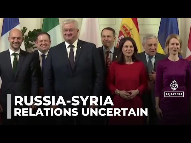 ⁣Russia-Syria relations: Fate of Russian military bases & relations uncertain