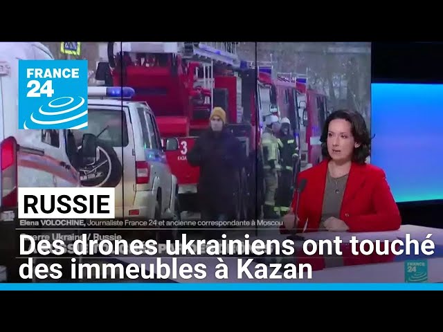 ⁣Guerre Ukraine-Russie : la Russie touchée par des drones, des immeubles endommagés • FRANCE 24